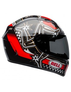 KASK BELL QUALIFIER DLX MIPS ISLE OF MAN RED/BLACK/WHITE